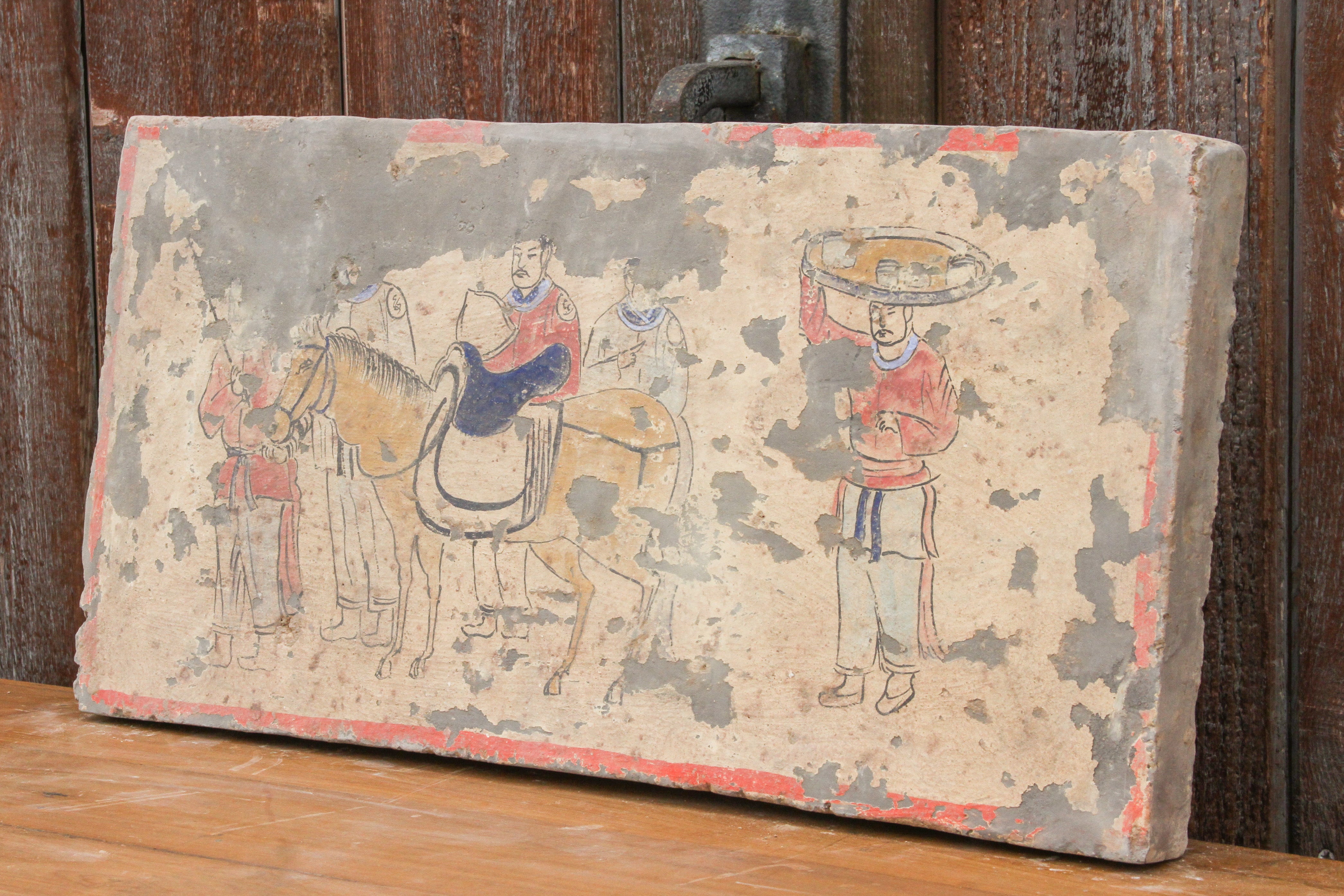 DE-COR | Ispirazione globale, Piastrella murale dipinta a mano in stile dinastia Liao