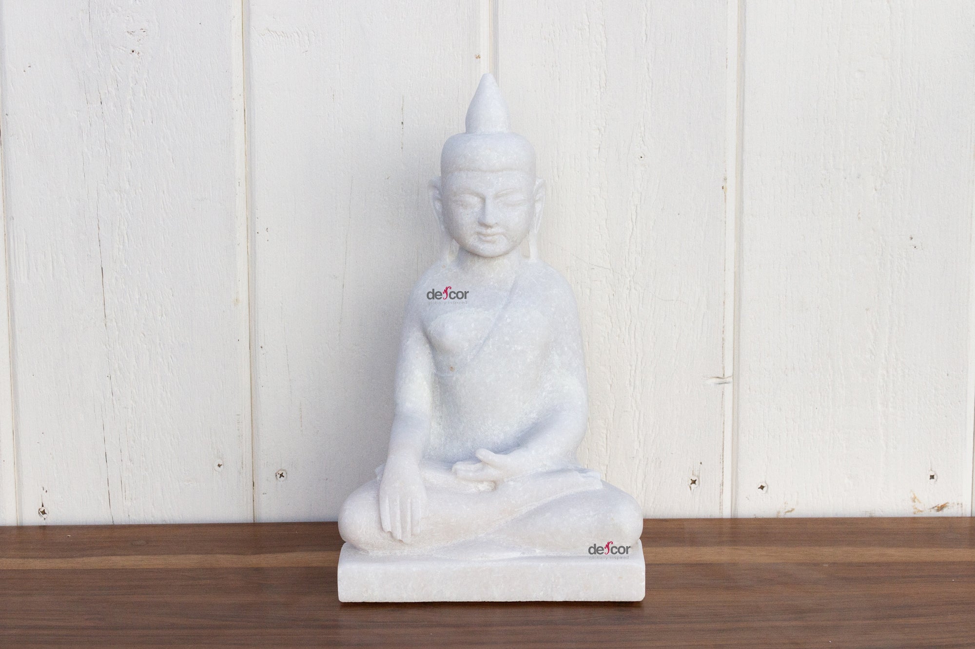 DE-COR | Ispirazione globale, Piccolo Buddha mediatore bianco puro
