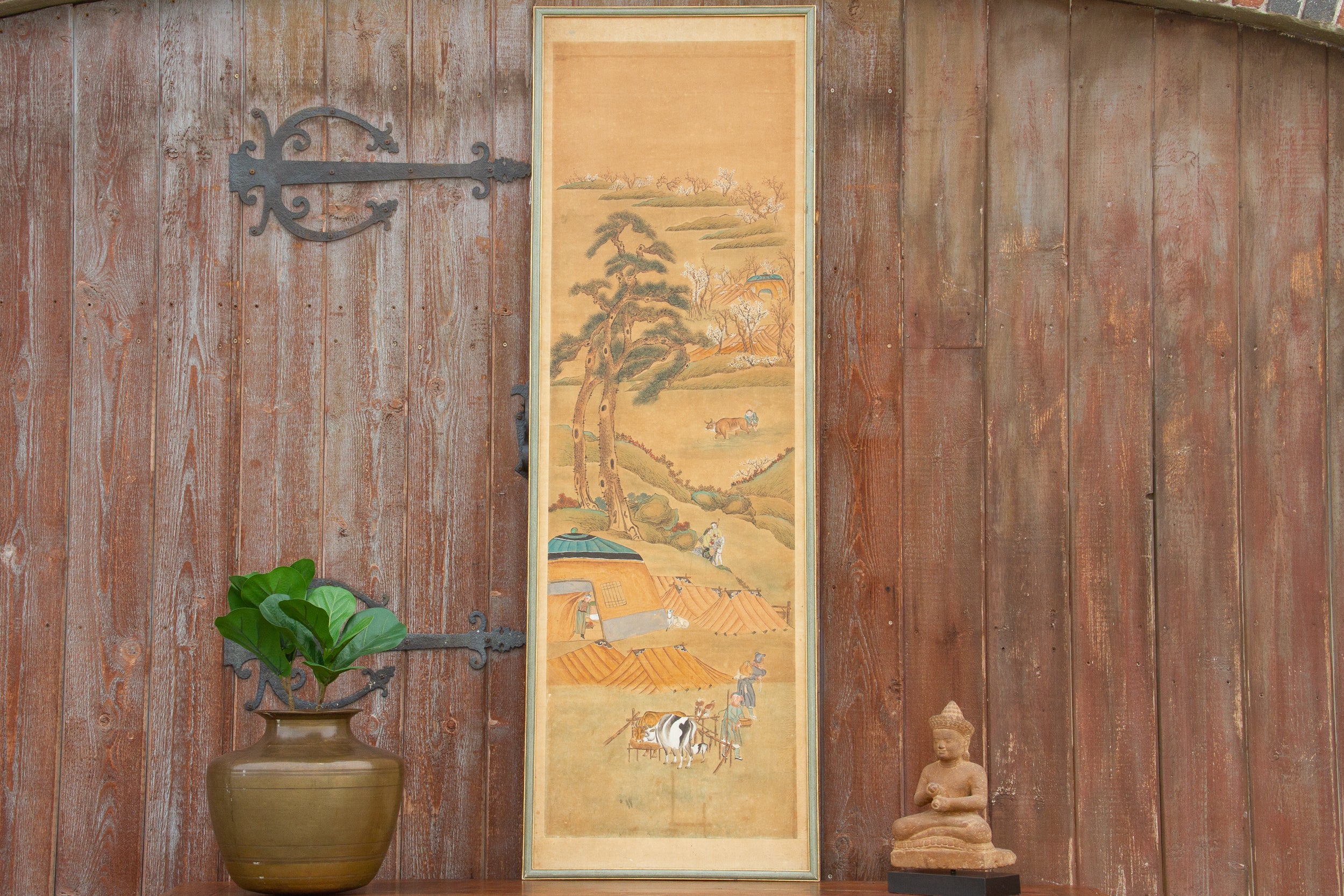 DE-COR | Ispirazione globale, Sereno villaggio cinese dipinto
