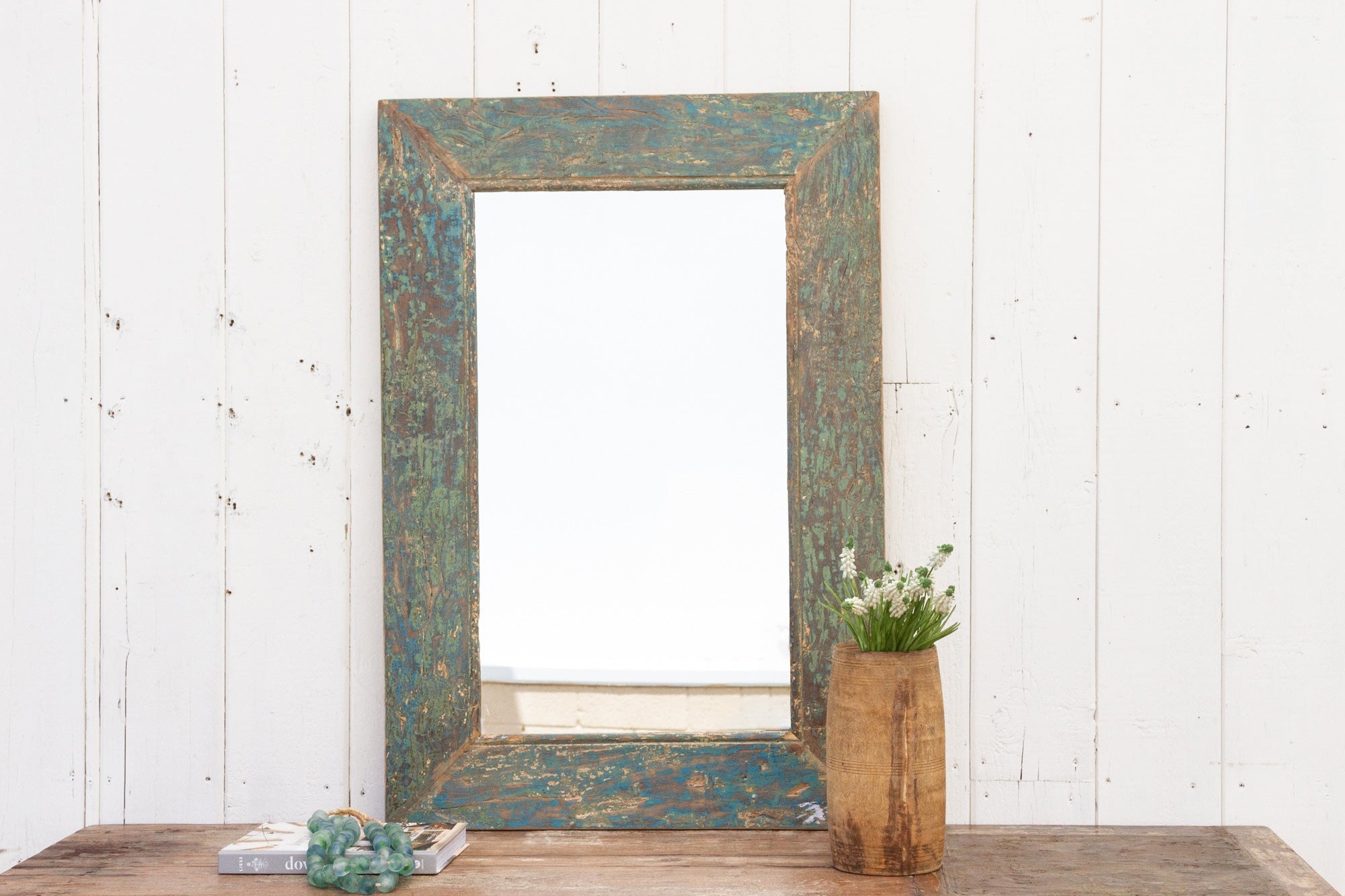 DE-COR | Ispirazione globale, Specchio rustico con cornice dipinta (commercio)