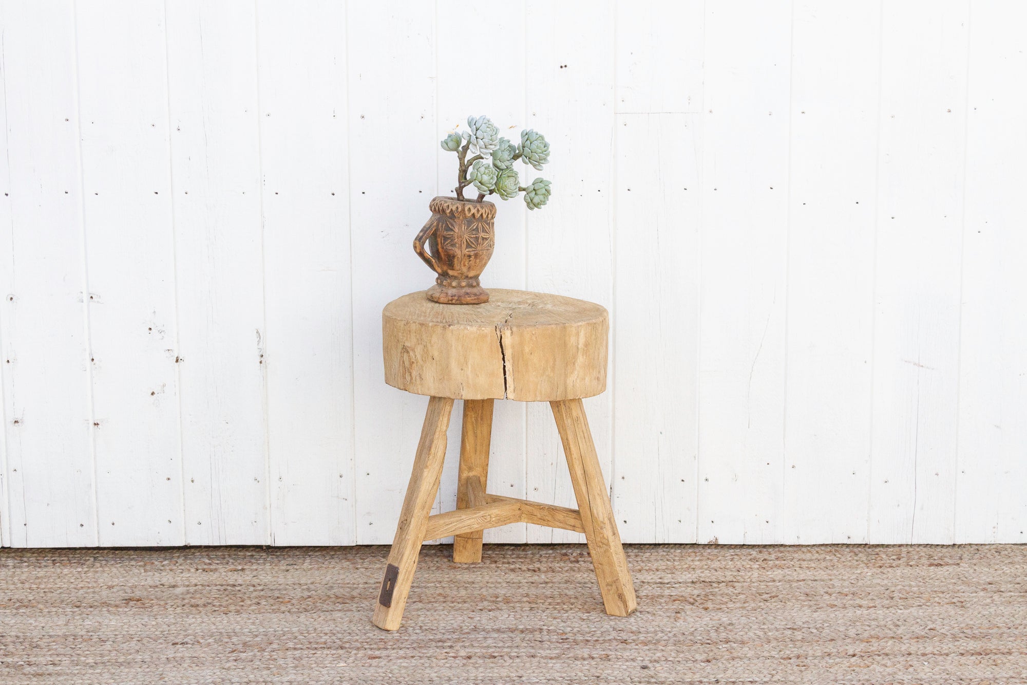DE-COR | Ispirazione globale, Tavolino rustico in legno recuperato (commercio)