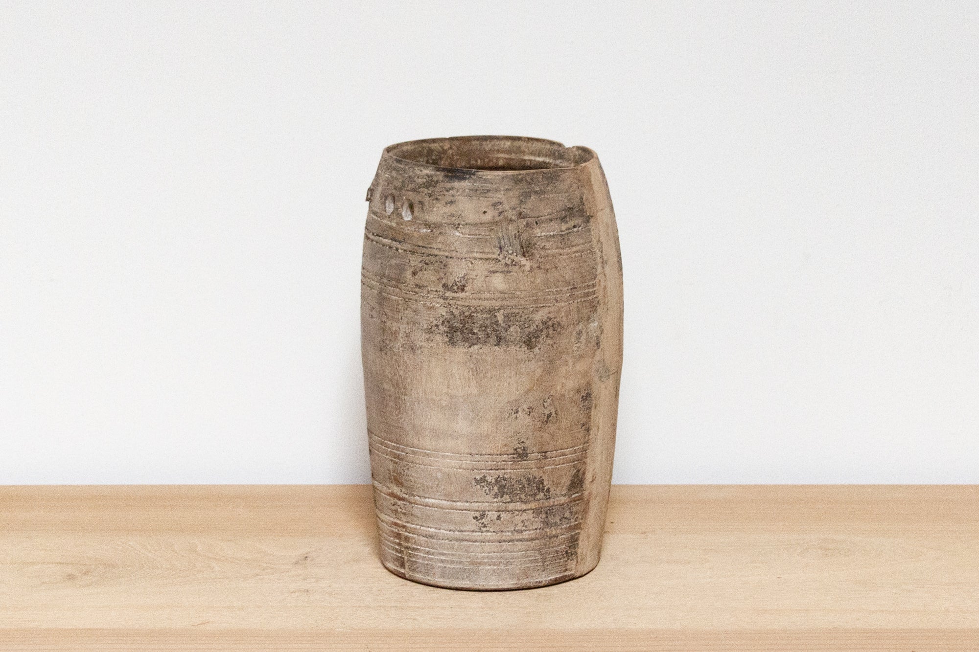DE-COR | Ispirazione globale, Vaso di legno tribale-Mokla