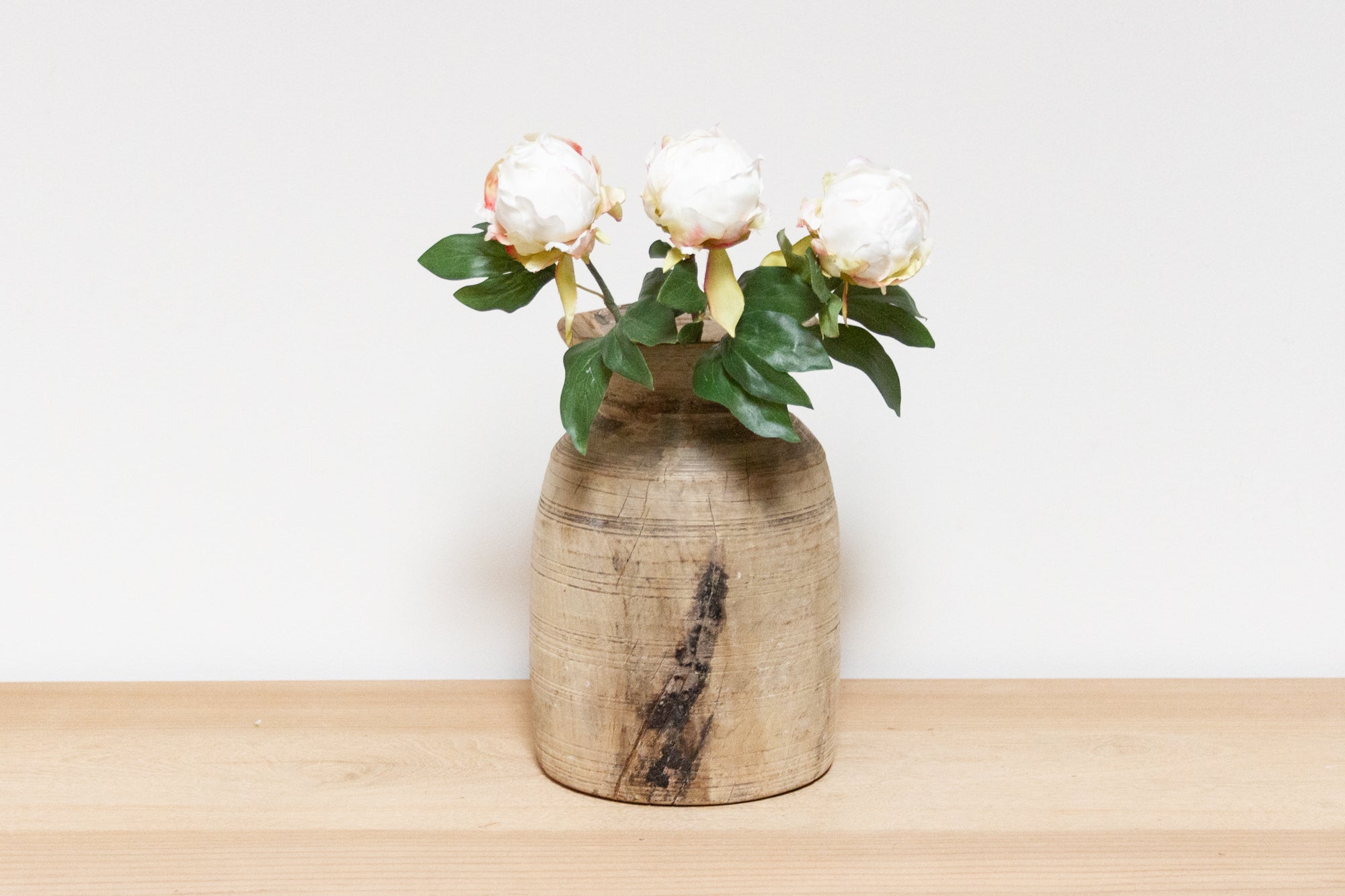 DE-COR | Ispirazione globale, Vaso tribale rustico in legno-Gagari (commercio)